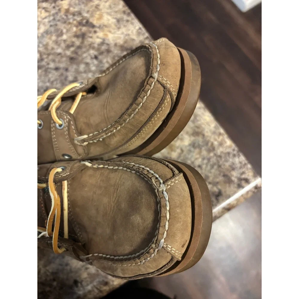 Timberland Mens 8.5 M Brown Leather Boat Shoes Loafers 72068 Nautical Deck Shoes